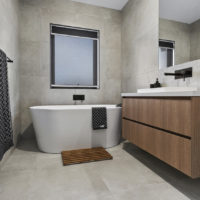 Designer bathroom cabinetry, Geelong